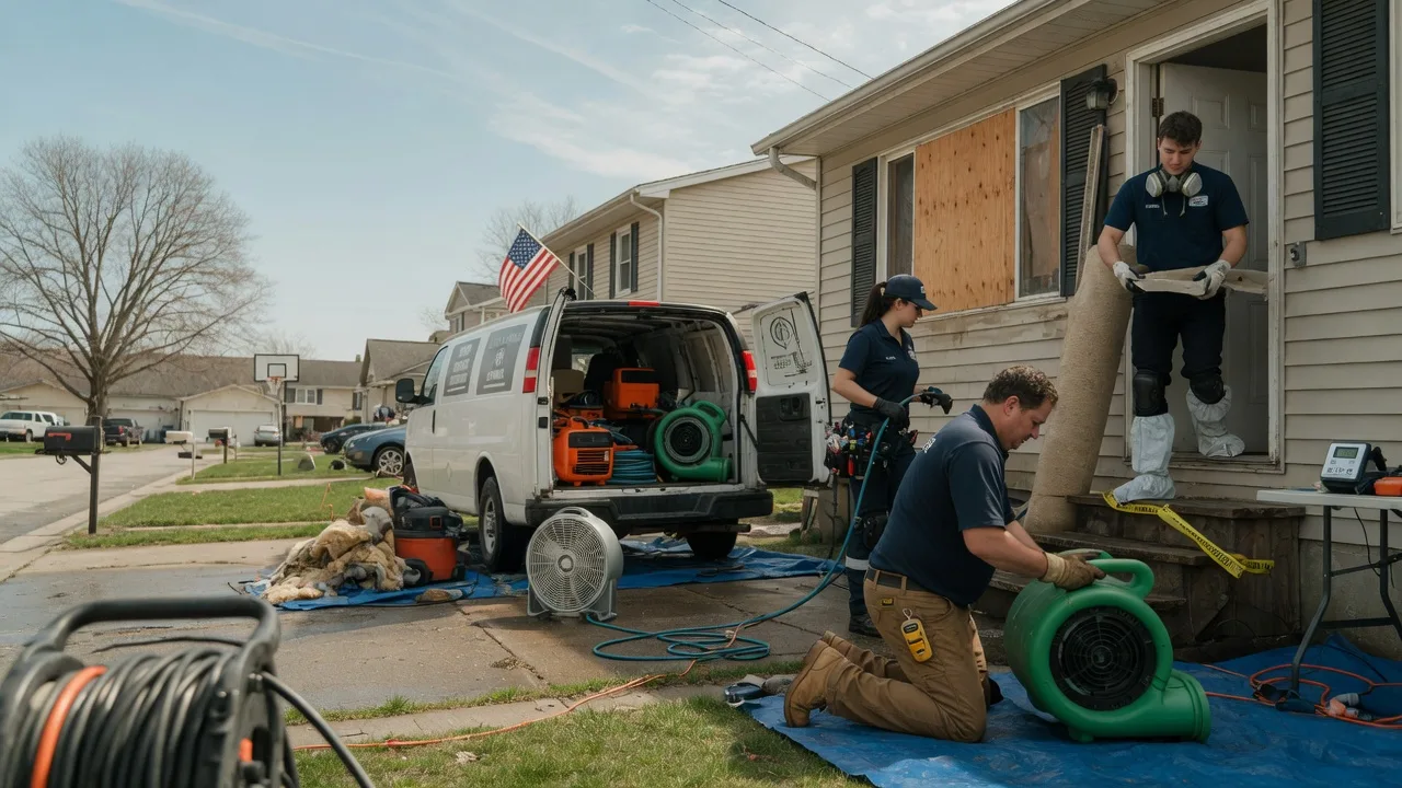 Water Damage Restoration in Portage Des Sioux, MO near me